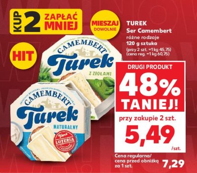 Ser camembert naturalny TUREK AKSAMITNY Turek 123 promocja