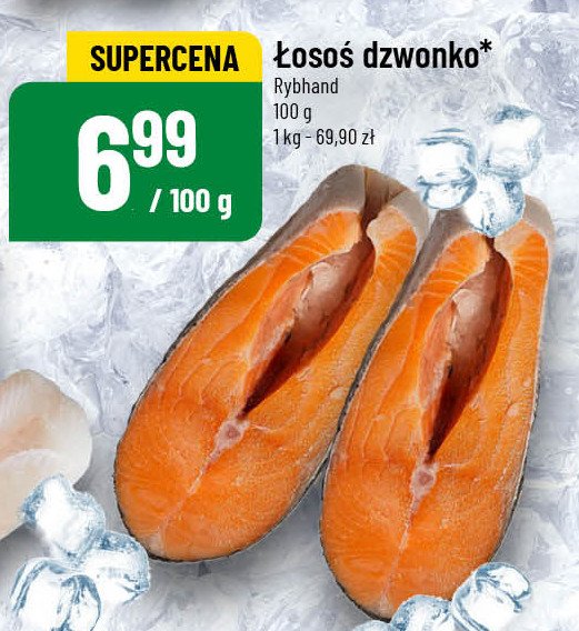 Łosoś wędzony dzwonko Rybhand promocja