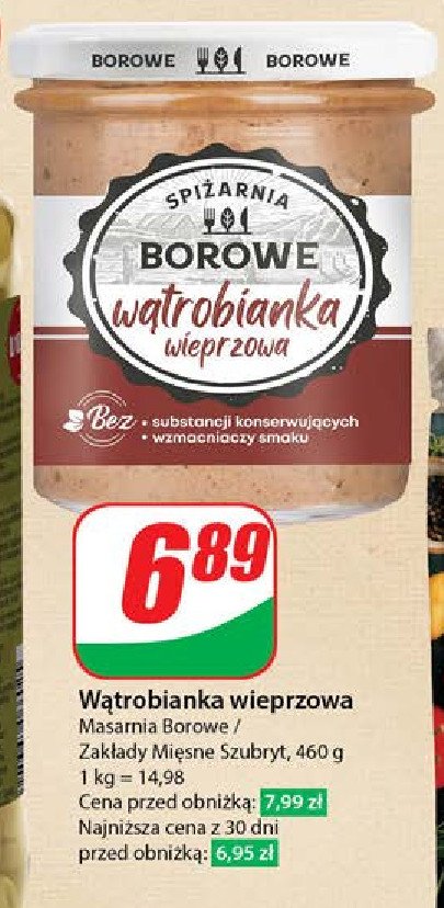 Wątrobianka wieprzowa Szubryt promocja