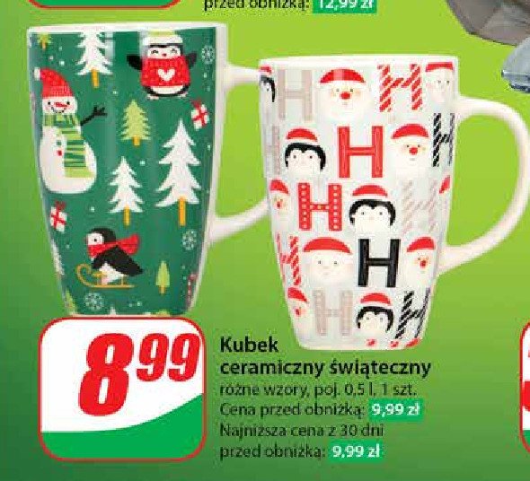 Kubek świąteczny 500 ml promocja