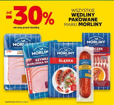 Wędliny pakowane boczek rożowy więcej boczku promocja w Kaufland
