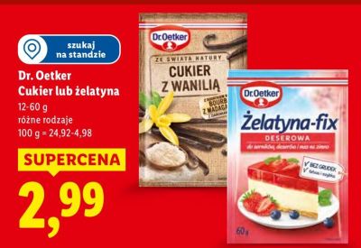 Żelatyna  promocja w Lidl