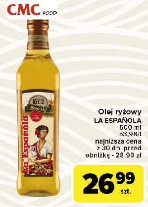 Olej ryżowy La espanola promocja