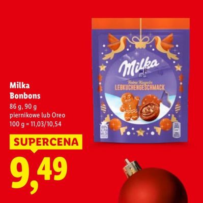 Kulki czekoladowe Bonbons piernikowe promocja w Lidl