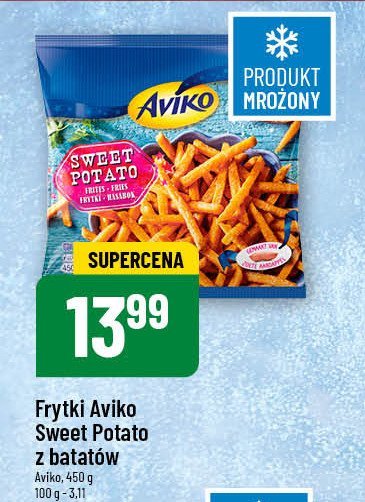 Frytki z batatów Aviko sweet treat promocja