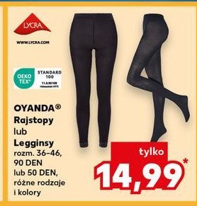 Legginsy damskie 36-46 Oyanda promocja