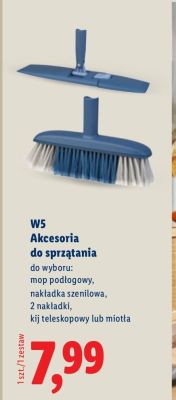 Akcesoria do sprzątania  promocja w Lidl