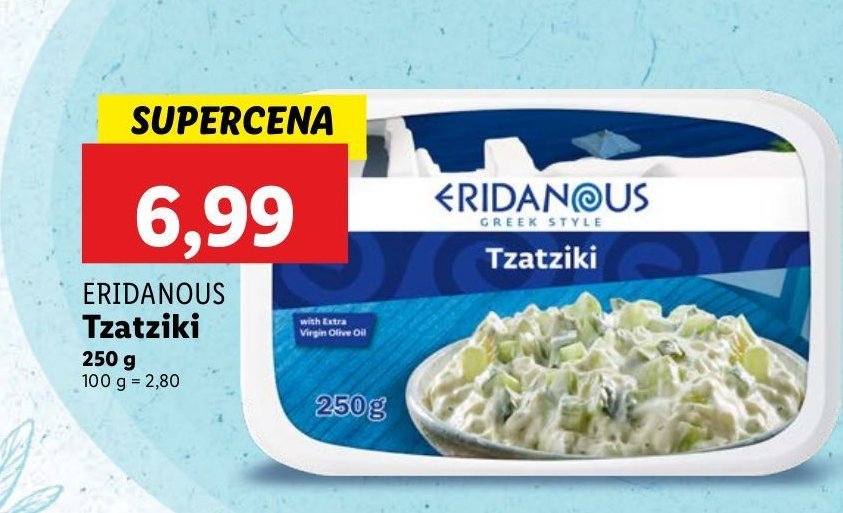 Tzatziki Eridanous promocja w Lidl