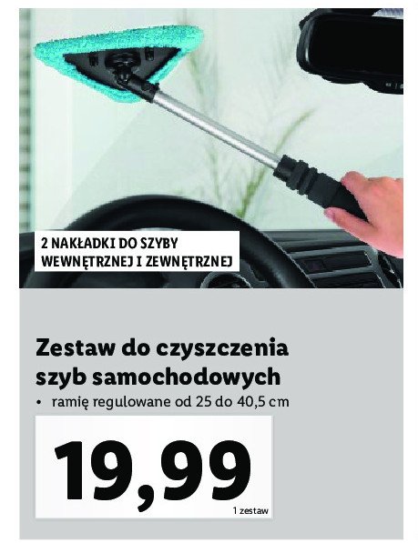 Zestaw do czyszczenia szyb samochodowych promocja