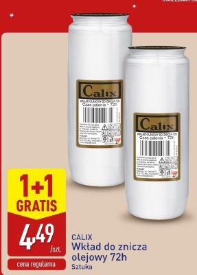 Wkład do znicza olejowy 72h promocja w Aldi