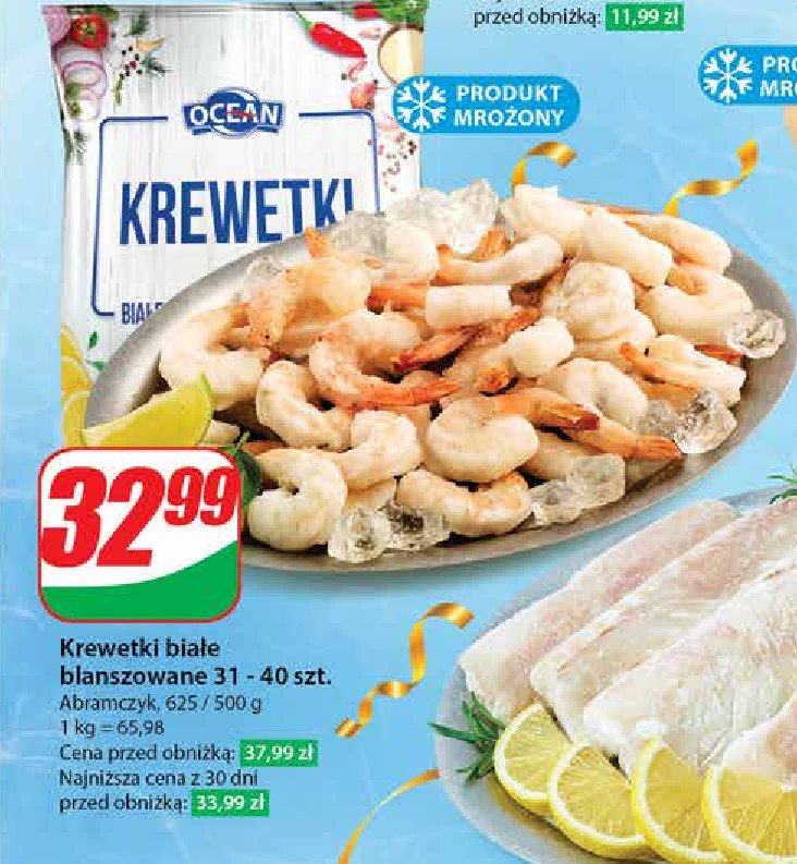 Krewetki białe 31-40 Ocean (ryby) promocja