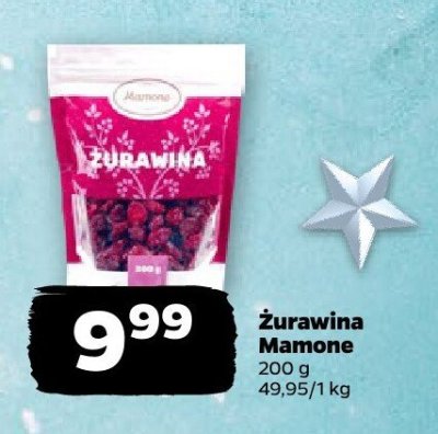 Żurawina Mamone promocja w Netto