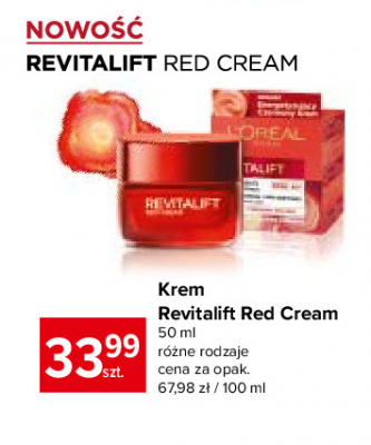 Krem do twarzy na dzień L'oreal revitalift cicacream promocja