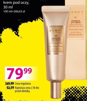 Krem pod oczy HOLIKA HOLIKA Royal Lactin, intensywnie regenerujący, 30 ml promocja w Hebe