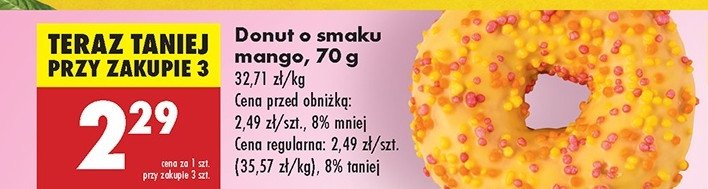 Donut mango promocja