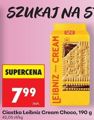 Ciastka Cream Choco promocja w Biedronka
