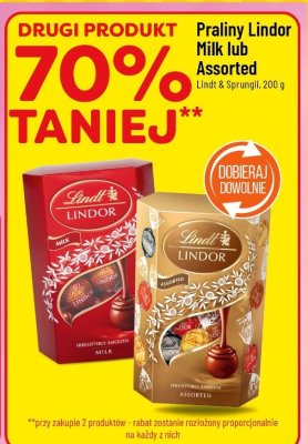 Czekoladki Praliny Lindor Assorted promocja w POLOmarket