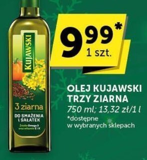 Olej kujawski Trzy Ziarna promocja w ABC