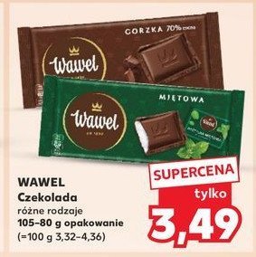 Czekolada gorzka 70 % Wawel dark promocja