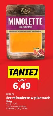 Ser mimolette Pilos promocja
