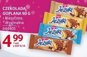 Wafle Jeżyki 140 g promocja w Selgros
