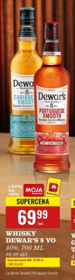 Whiskey Dewar's 8 YO Caribbean Smooth promocja
