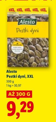 Pestki dyni XXL promocja w Lidl