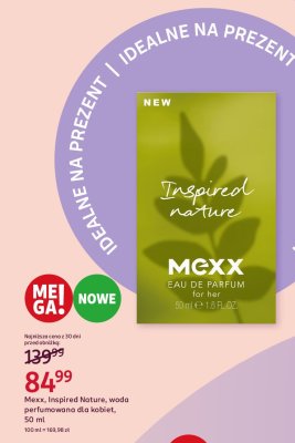 Woda perfumowana Mexx inspired nature promocja