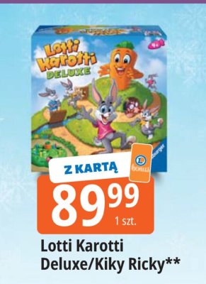 Gra Lotti Karotti Deluxe/Kiky Ricky promocja w Leclerc
