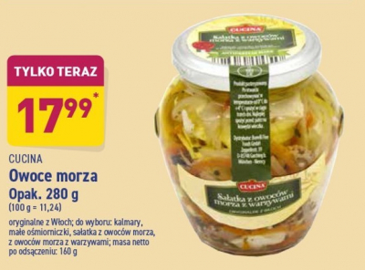 Ma艂e o艣miorniczki Cucina promocja