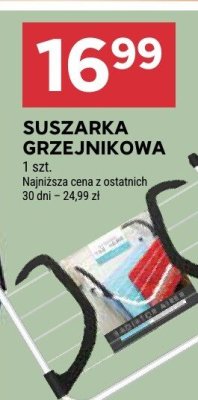 SUSZARKA GRZEJNIKOWA promocja w Stokrotka