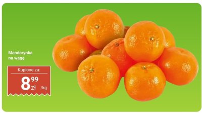 Mandarynka na wagę promocja w Dino