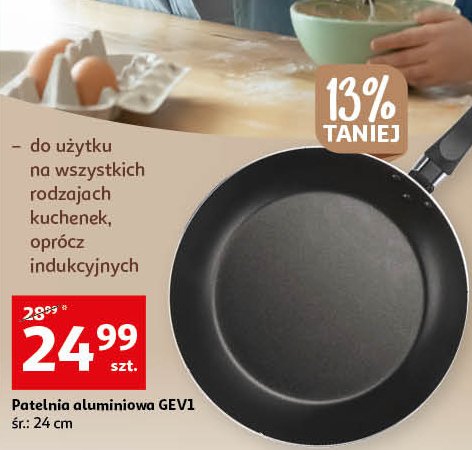 Patelnia gevi11 24 cm Actuel promocja
