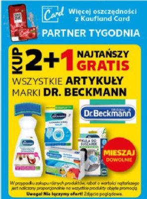 Wszystkie artykuły marki Dr. Beckmann promocja w Kaufland