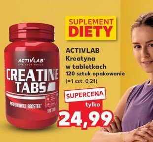 Creatine tabs Activlab promocja w Kaufland
