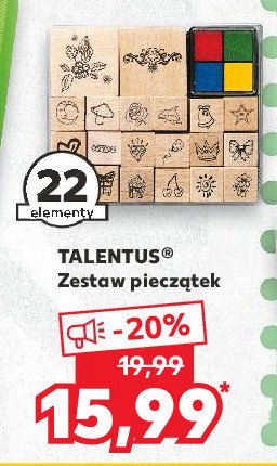 Zestaw piecz膮tek Talentus promocja