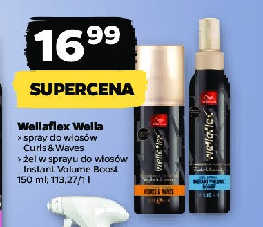 Spray curls & waves Wellaflex promocja