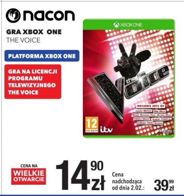 Gra Xbox One THE VOICE promocja w RTV EURO AGD