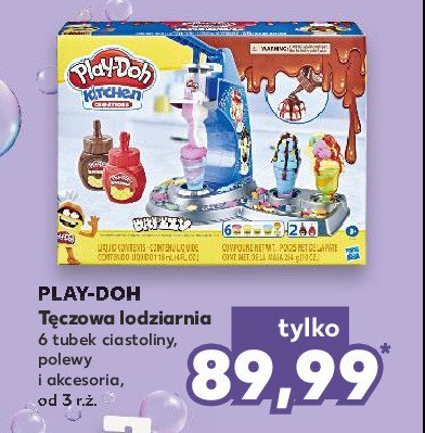 Tęczowa lodziarnia Play-doh promocje