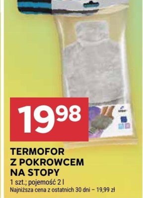 Termofor z pokrowcem na stopy Stokrotka promocja w Stokrotka