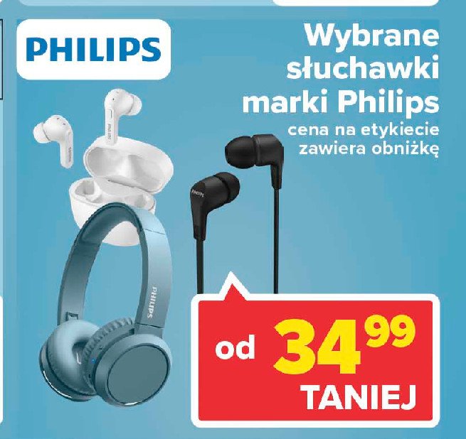 Słuchawki tah4205bl/00 Philips promocja