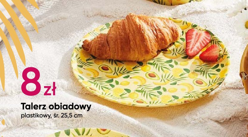 Talerz obiadowy 25.5 cm promocja
