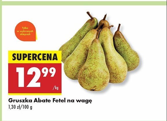 Gruszki abate fetel promocja
