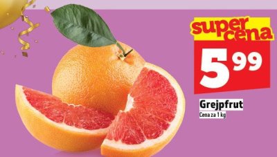Grejpfrut promocja w TOPAZ