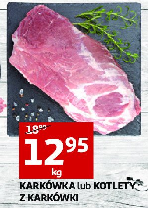 Kotlety wieprzowe z karkówki promocja