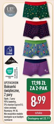 Bokserki promocja w Aldi