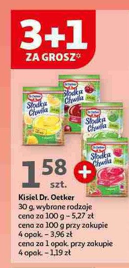 Kisiel jabłkowy Dr. oetker słodka chwila promocja