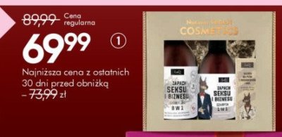 Zestaw kosmetyków NATURAL BEAUTY COSMETICS promocja w Super-Pharm