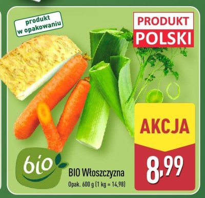 BIO Włoszczyzna promocja w Aldi