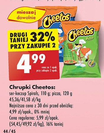 Chrupki pizza Cheetos promocja